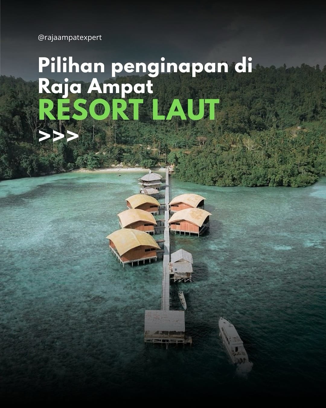 resort laut raja ampat