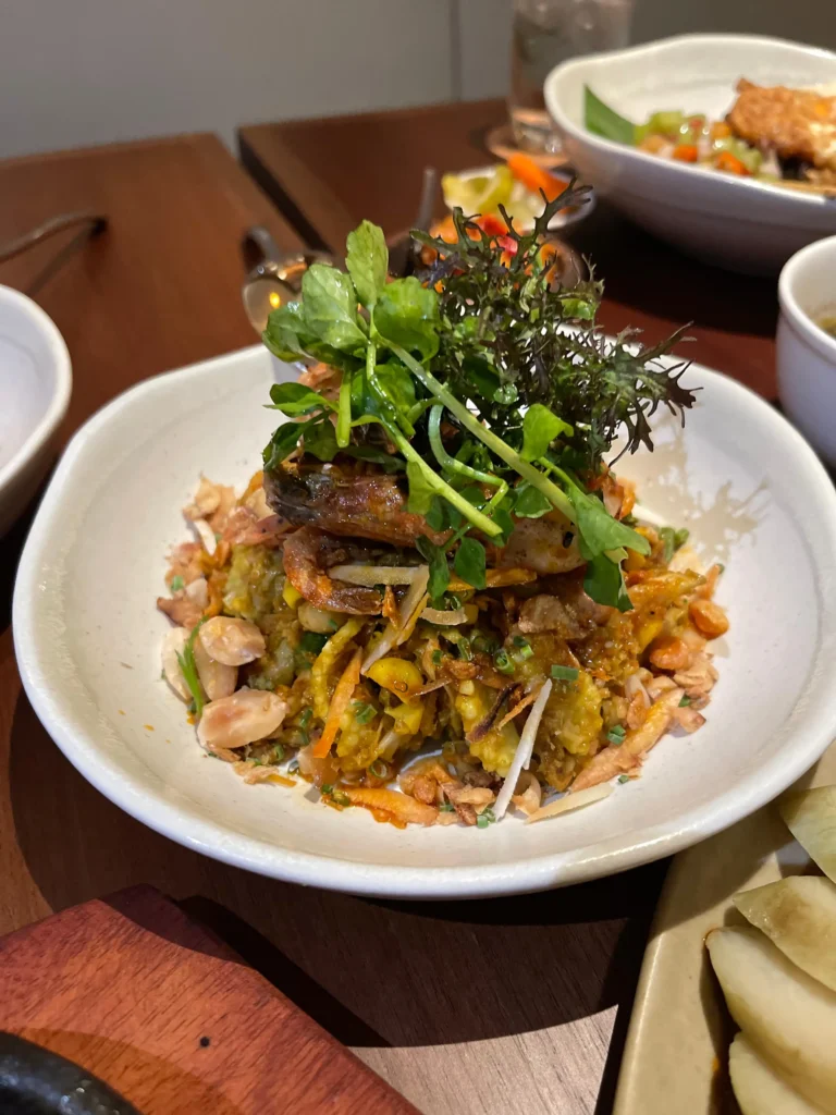 Tamu Restaurant Main Dish