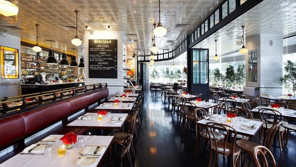Union Puri Indah Mall 2 interior with calm dining atmosphere