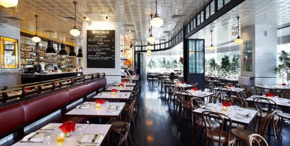 Union Puri Indah Mall 2 interior with calm dining atmosphere