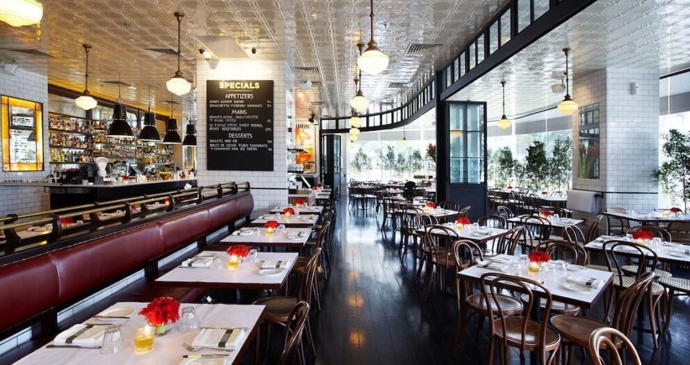 Union Puri Indah Mall 2 interior with calm dining atmosphere