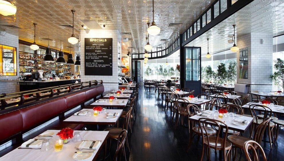 Union Puri Indah Mall 2 interior with calm dining atmosphere