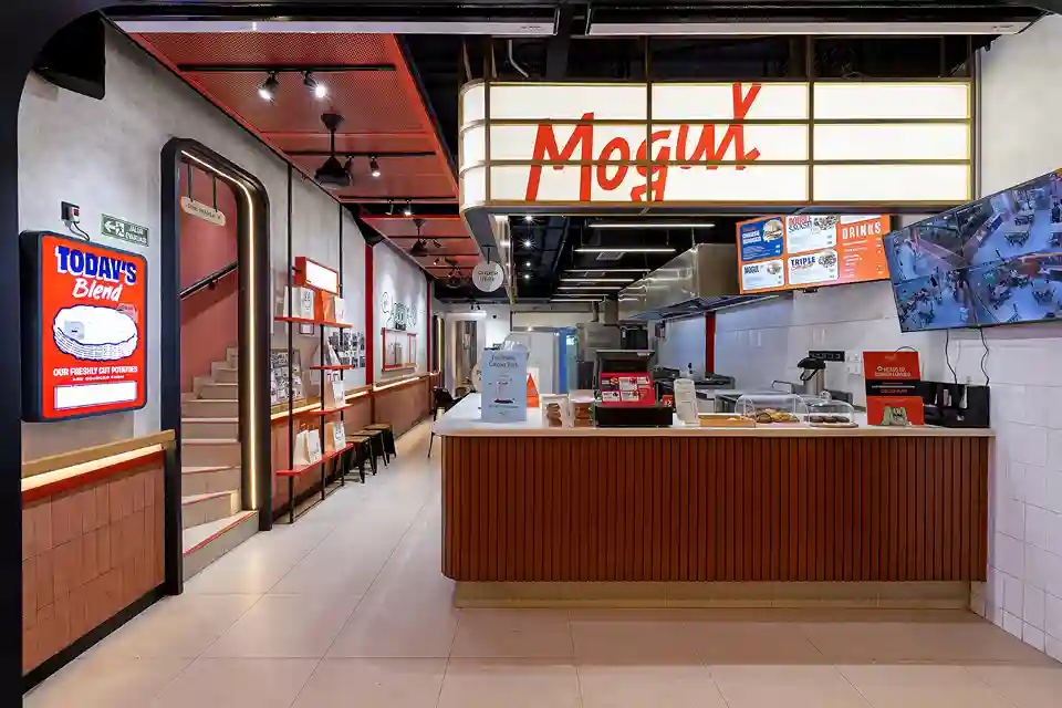 Interior of MOGUL SCBD Park with relaxed atmosphere and modern design