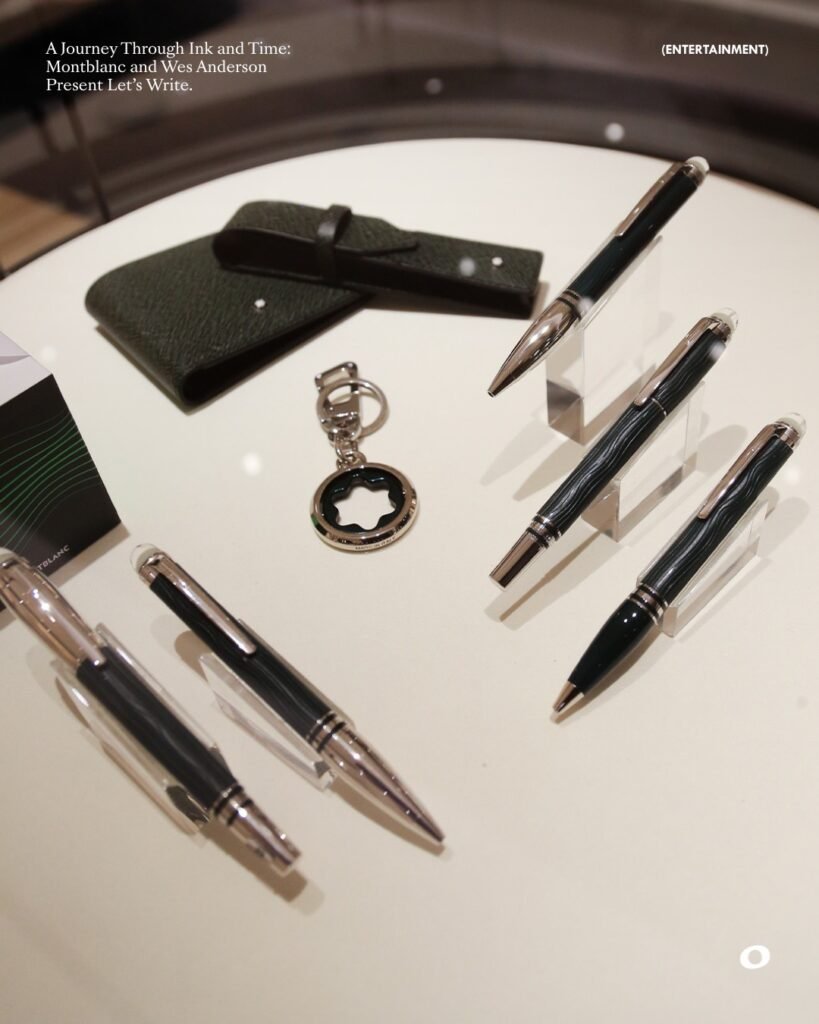 montblanc lets write cinematic storytelling aesthetic