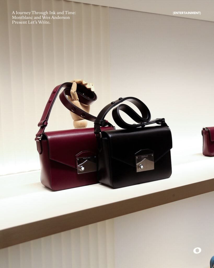 montblanc lets write cinematic storytelling aesthetic