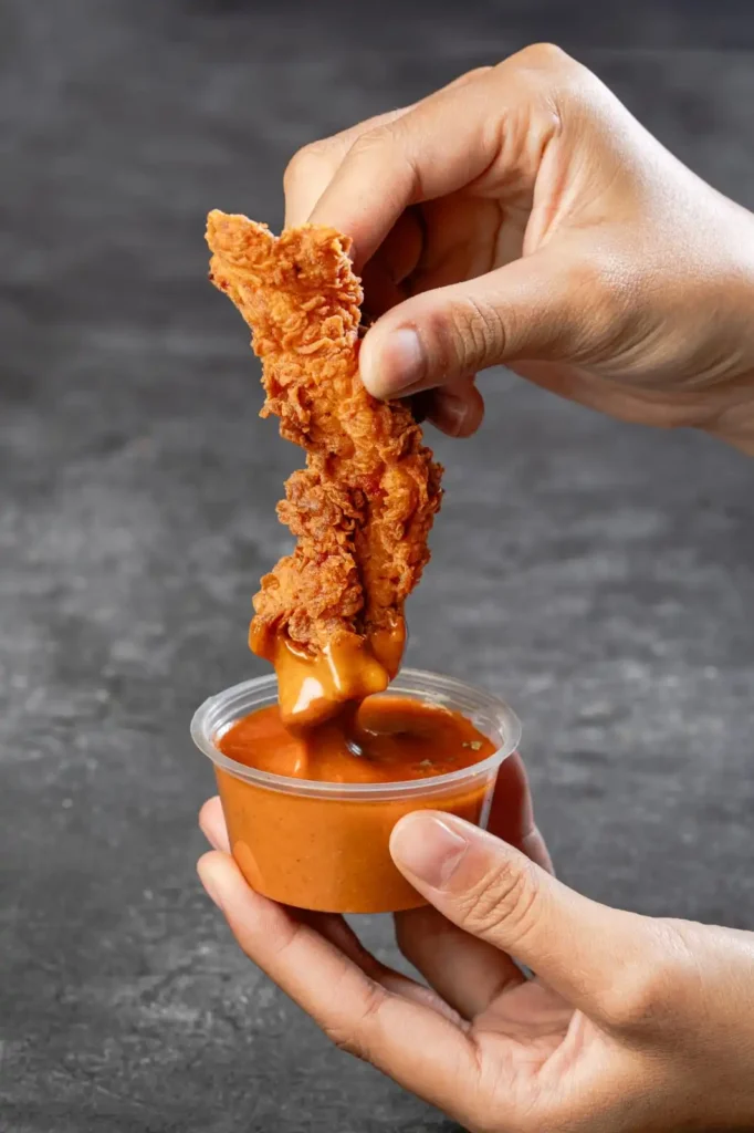 Crispy chicken menu at MOGUL SCBD Park comfort food restaurant