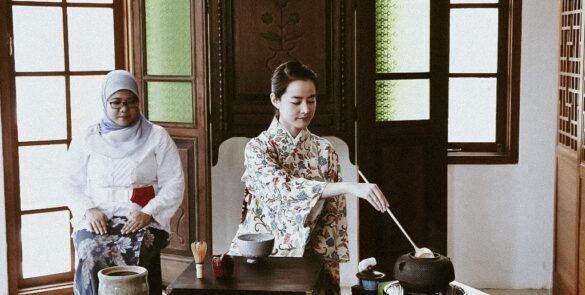 Traditional tea in Glodok Chinatown Jakarta