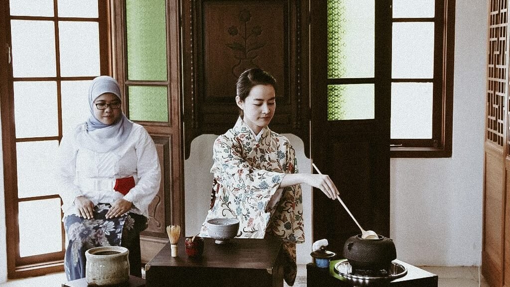 Traditional tea in Glodok Chinatown Jakarta