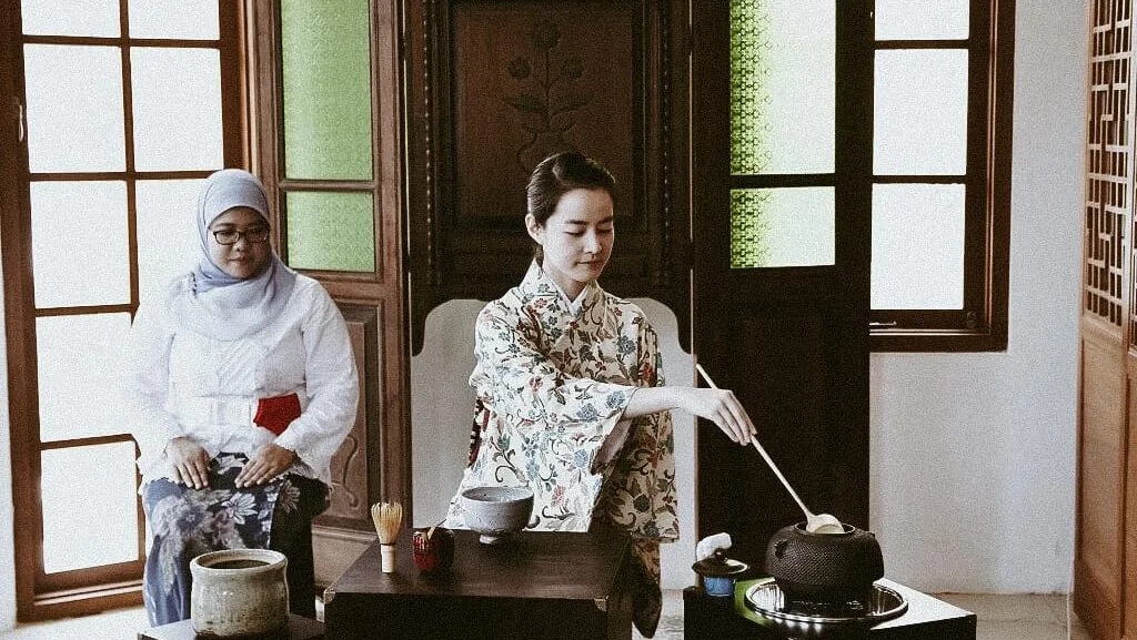 Traditional tea in Glodok Chinatown Jakarta