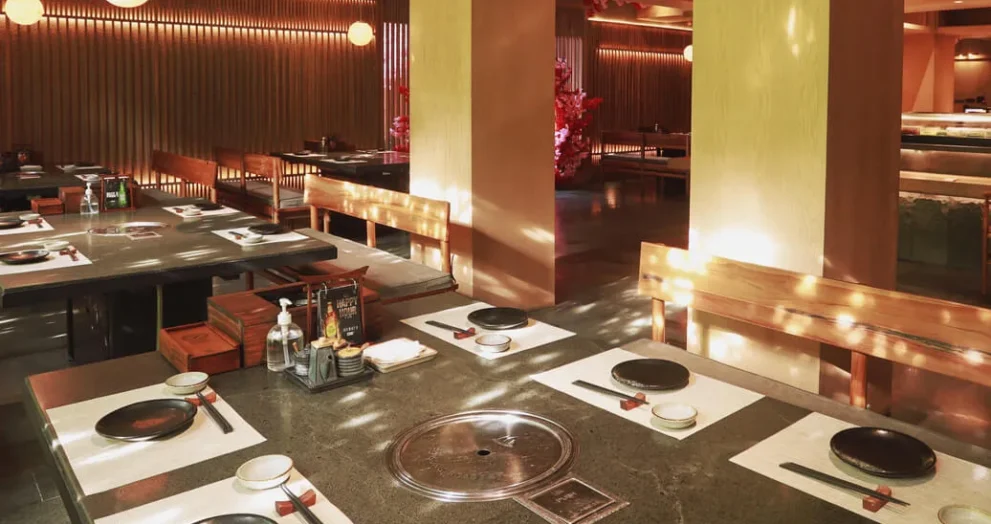 Kenjiro Japanese Restaurant Jakarta interior dining room