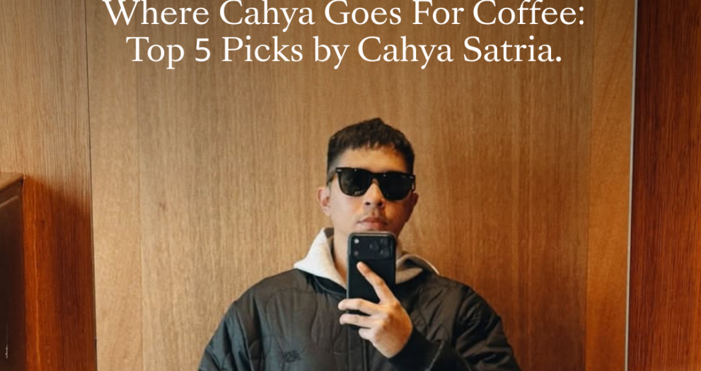 Cahya Satria's coffee journey in blok m