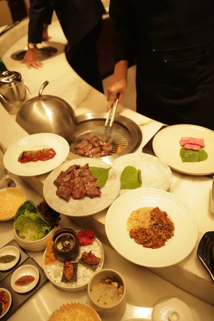 WooBo Korean package menu