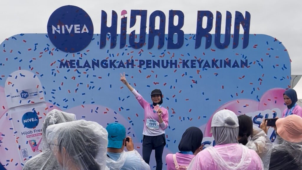 NIVEA Hijab Run 2026 panggung