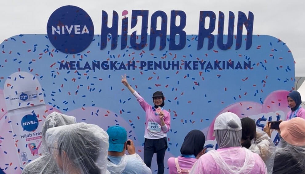 NIVEA Hijab Run 2026 panggung