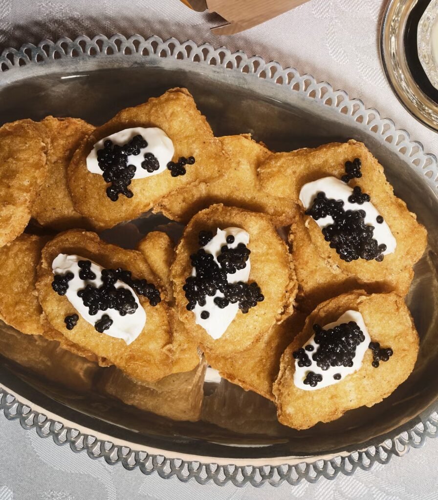 McDonald’s Nugget Caviar event