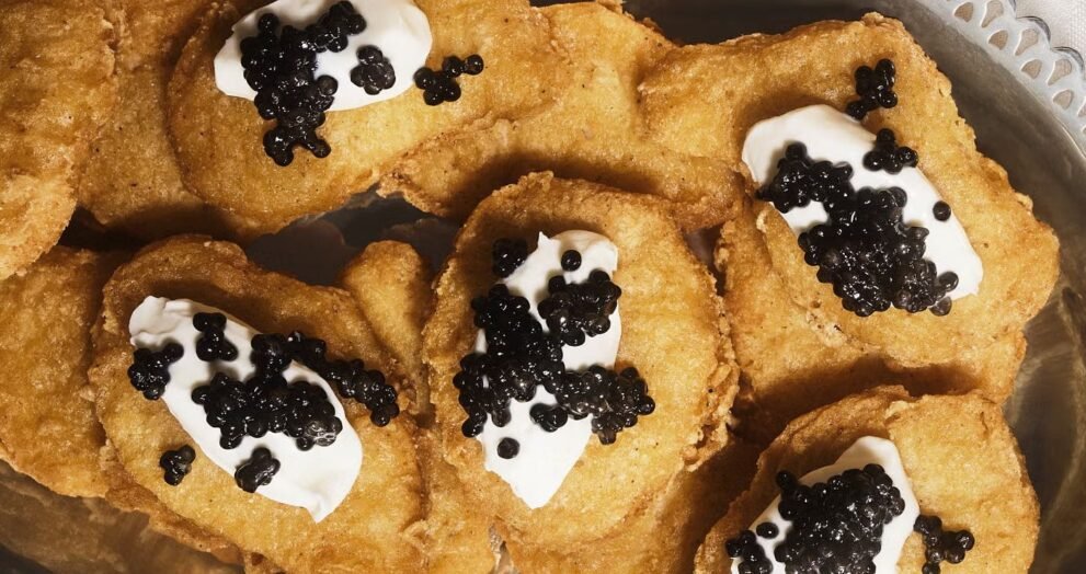 McDonald’s Nugget Caviar event