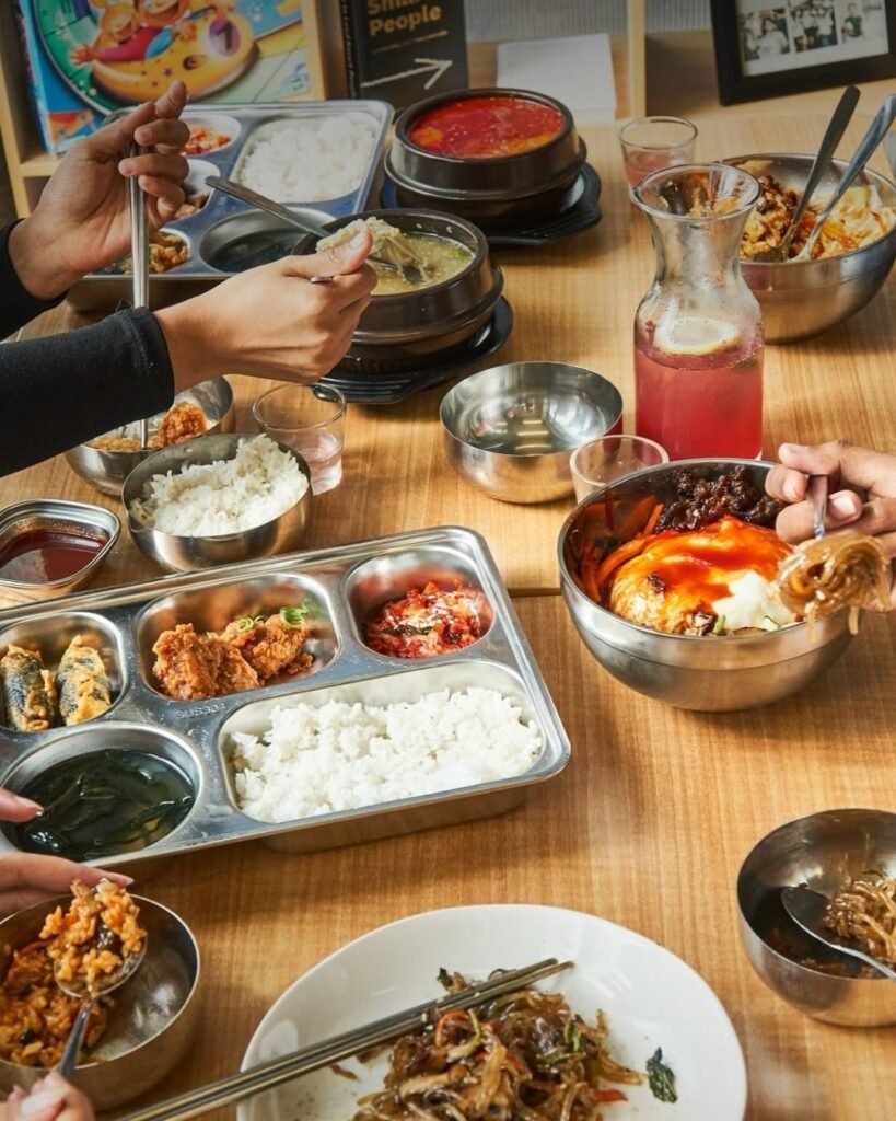 Bonbu BSD Korean restaurant minimalist interior in Ruko Tabespots